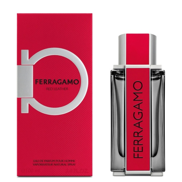 Salvatore Ferragamo Red Leather Pour Homme EDP 50ml perfumeuk