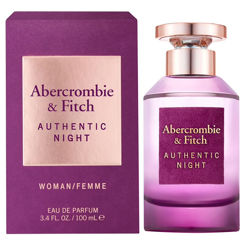Abercrombie & Fitch Authentic Night For Women EDP 100ml