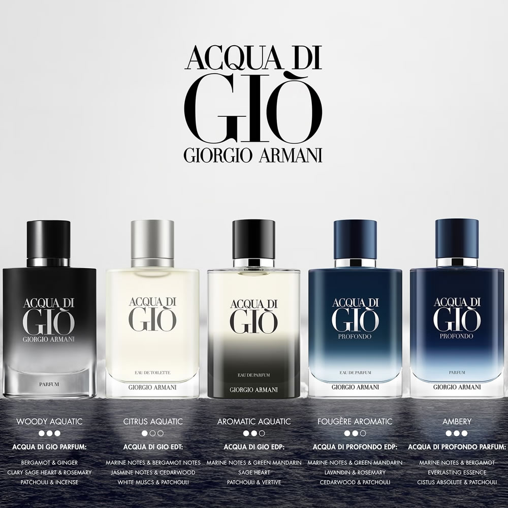 Giorgio Armani Acqua Di Gio Profondo Parfum 200ml - perfumeuk.co.uk