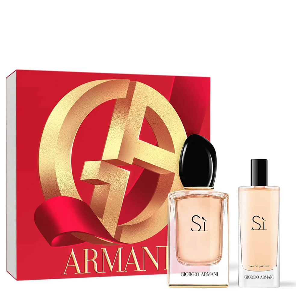 Giorgio Armani Si EDP 50ml Gift Set Perfumeuk co uk
