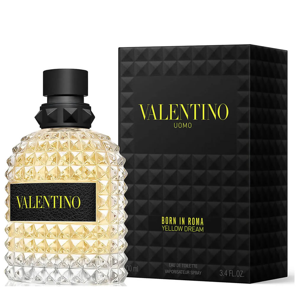 Valentino Uomo Born In Roma Yellow Dream EDT 100ml - perfumeuk.co.uk