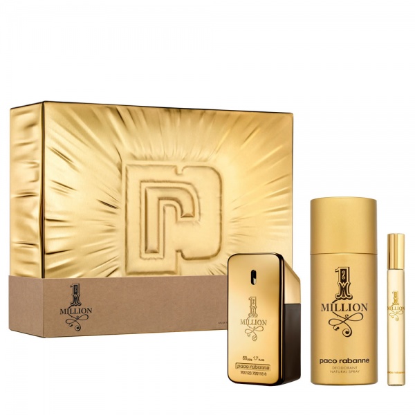 Paco Rabanne Invictus EDT 50ml Gift Set perfumeuk.co.uk